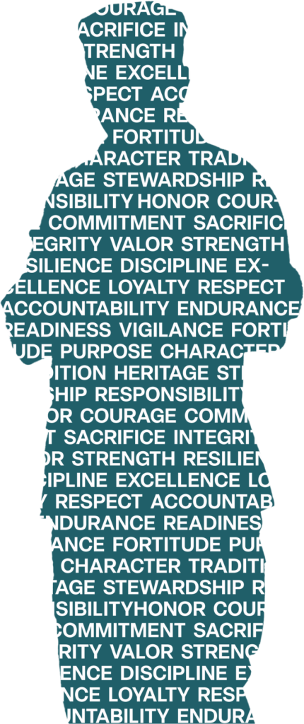 AGM Silhouette with text Sea Blue