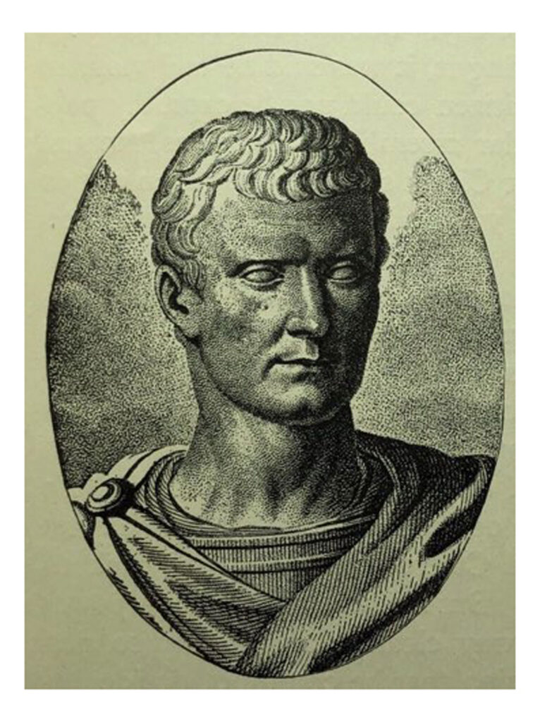 Antique illustration - Marcus Tullius Cicero