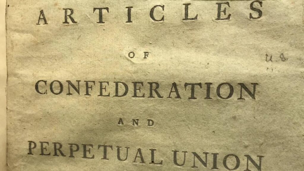 articles of confederation - library of congress