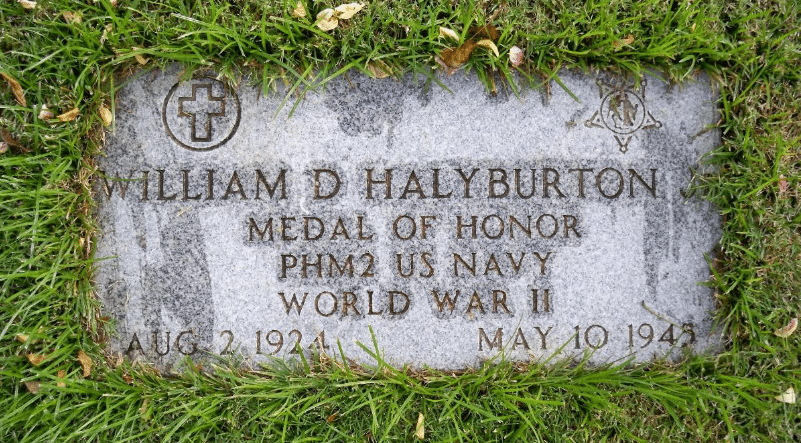 William Halyburton Jr grave