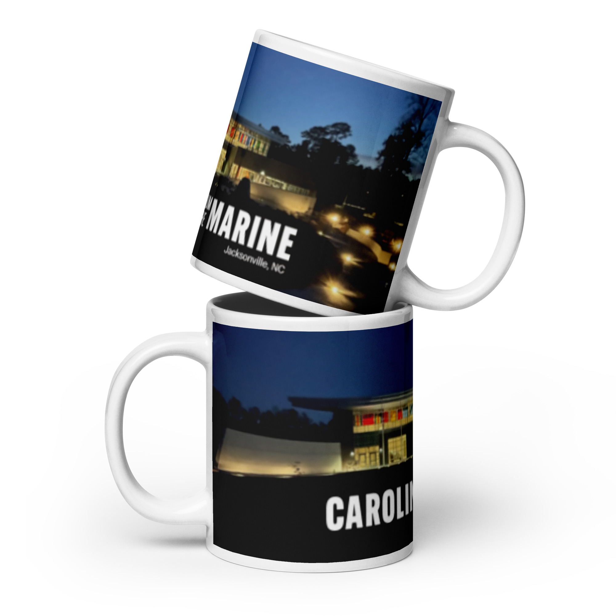 CMOTM Night Lights Glossy Mug